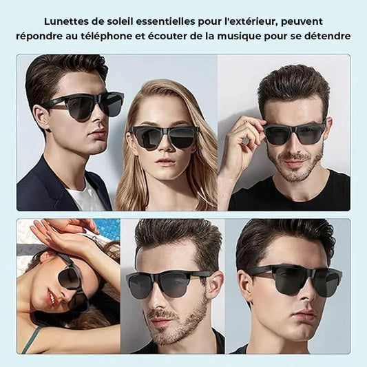 Lunettes de soleil Bluetooth intelligentes sans fil